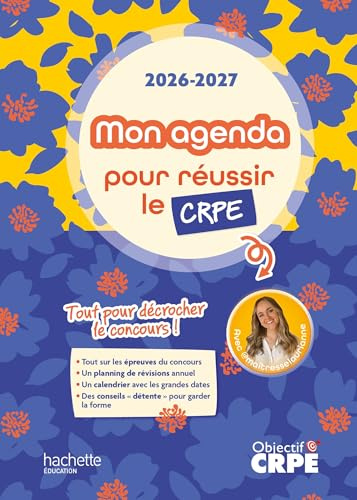 Objectif CRPE - Agenda/Carnet de bord Maitresse Laurianne