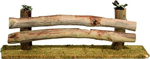 Unbekannt Krippenzubehör, Naturgatter, Zaun, Länge 20cm