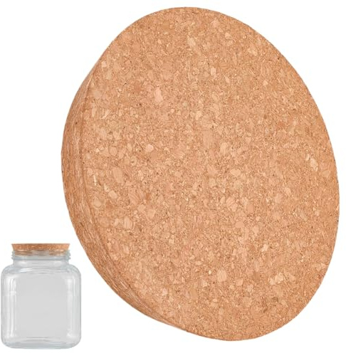 OLYCRAFT Große Flaschenverschlüsse Aus Kork 138~158mm Holzkorken Deckel Weinflaschenverschlüsse Holzkorken Für Gläser Große Konische Korken Stöpsel Für Küchen Und Einmachflaschen – 3cm Dick