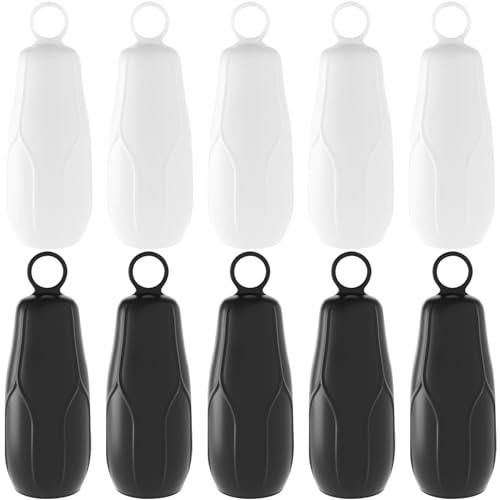 Flaschenabdeckungen für das Reisen 10-pcs Silikonflaschenabdeckungen Elastische Ärmel für Leckdosen mit Handgepäck-Loch für die Reiseabdeckung..