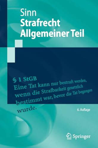 Strafrecht Allgemeiner Teil (Springer-Lehrbuch)