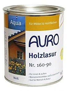 AURO Holzlasur, Aqua Nr. 160-52 Azur - 0,75L