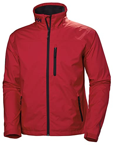 Herren Helly Hansen Crew Jacket, Rot, L