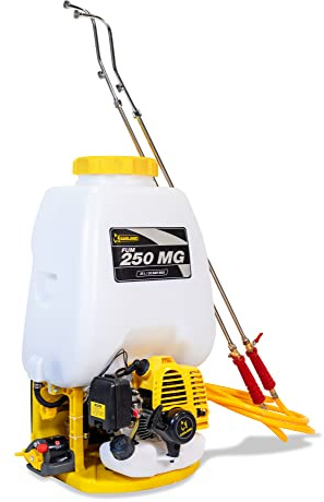GARLAND FUM 250 MG-V20 - Fumigador gasolina 25L, 25,6 cc, 25 bar, 6,5 l/min, bomba latón, doble lanza y pistola altura