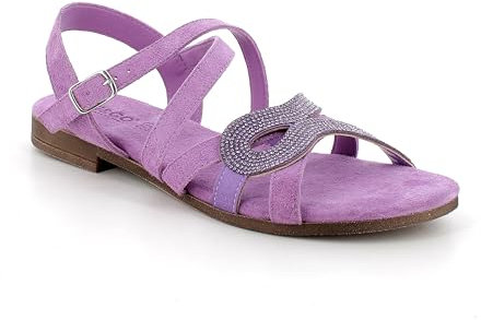 imac spa D.BABILA, Sandalias Bajas Mujer, Lila, 40 EU, Lila., 40 EU