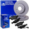 ATE Bremsscheiben 312mm + CERAMIC Beläge vorne für Golf 7 Passat