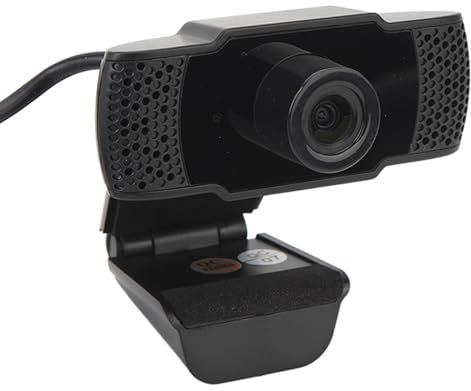 Webcam USB avec Microphone, Caméra D'ordinateur USB 4K HD avec Mise au Point et Zoom, Caméra PC Grand Angle Plug and Play pour Les Conférences D'appel en Ligne, pour Win pour