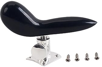 Toyvian Handhalter Leicht zu Montieren Schwarz aus Bakelit und Metall Fagott mit Fagottbasis Ergonomisches Design für Bühnenzubehör