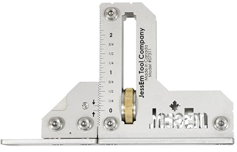 JessEm 07311 14 Guage Stainless Steel Tool Setting Gauge - Imperial - Small