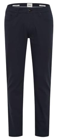 BRAX Herr Sytle Chuck Triple Flex Structure byxor, 23 marinblå, 42W / 32L