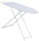 Ironing Boards, Adjustable Height Basics Ironing Board, Collapsible Lightweight Iron Board Rack, Non Slip Convenient Sturdy Foldable Iron Board Saving Space 107×30cm (Blue)