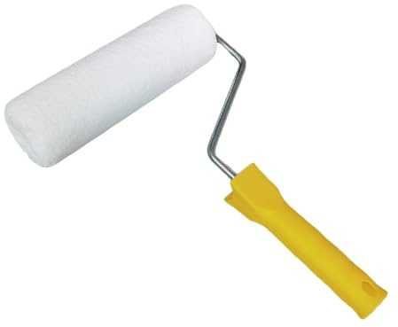 Outil de peinture murale polyvalent et efficace de 22,9 cm et pinceau rouleau à structure dense flexible efficace