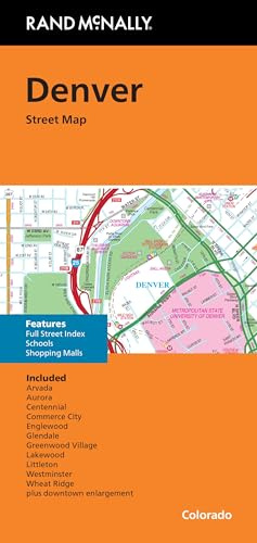 Rand McNally Folded Map: Denver Street Map