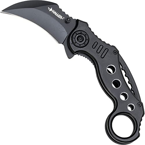 Budoten Karambit Taschenmesser - Schwarz, Karambit, Stahl