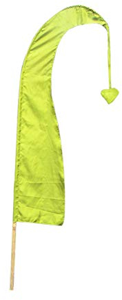 Bali-Fahne, Polyester, jadegrün, 120 cm