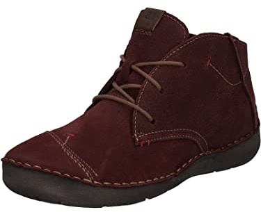 Josef Seibel - Fergey 18, Botas Desert Mujer, Rojo (Bordo 410), 43 EU