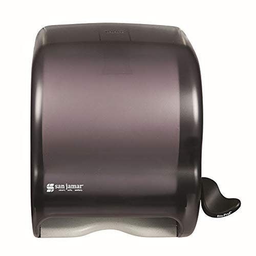 San Jamar T950TBK Classic Element Handtuchspender – Hebelwirkung, breite Rolle, Black Pearl