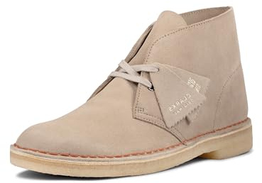 Clarks Originals Men's Desert Boot, Sand Suede, 8 Medium US
