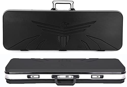 Waffenkoffer 65/80/90/100cm Gewehr-Hartschalenkoffer Verrouillable Taktischer Hart Langwaffen Waffentasche Mit Vorgeschnittenem Schaumstoff Aufbewahrungsbox