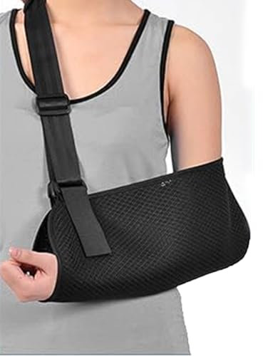 Arm Sling, Sling, Sling For Arm Support, Shoulder Sling, Men And Women Adjustable Padded Arm Support Straps, Lightweight Adjustable Sling for Arm Support and Elbow, Shoulder Sling Right & Left Arm