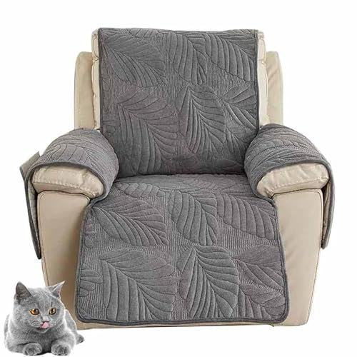 HLTQL sesselbezug sesselschoner für relaxsessel Sessel überzug armlehnenschoner sesselüberwurf fernsehsessel bezug Sessel schoner Verdickter Anti-Rutsch-Plüsch sesselüberzug(*15)