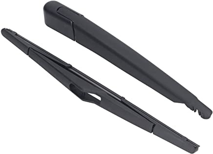 Heckscheibenwischer Set für Astra H & Corsa E | OE Nummern 1273395, 93178858, Wischerarm mit Wischerblatt Hinten, Ersatz-Wischersatz passend, Heckwischerarm inklusive Blatt
