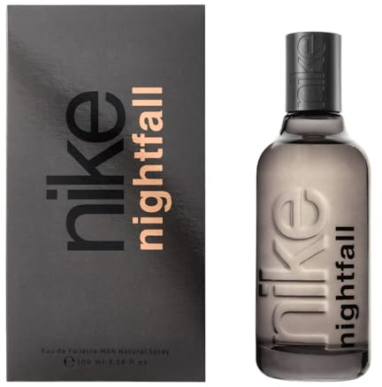 NIKE - Nightfall Man 100 ml, Colonia Hombre, Perfume Formato Líquido, Eau de Toilette Natural y Masculina, Aroma Floral Frutal, Fragancia Fresca y de Larga Duración
