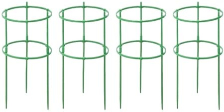 HNULGVI Växthandledare Set med 3, 6, 9 och 12 växtstativ, för blomsterarrangemang, fäststänger för trädgård, hemgård (24 st)