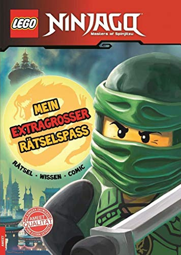 LEGO® NINJAGO® Mein extragroßer Rätselspaß: Rätsel, Wissen, Comic