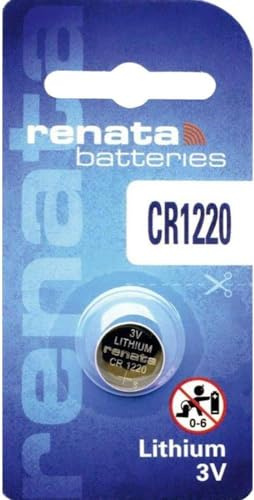 1 x 1220 Renata Swiss Made Lithium Coin Cell Battery