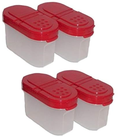 Tupperware Small Spice Containers Set of 4
