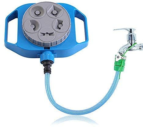 Yosoo Arroseur Gazon pelouse 5-Pattern Sprinkler Plastique Système d'irrigation Plants Fleurs Herbes pour Jardin Patio