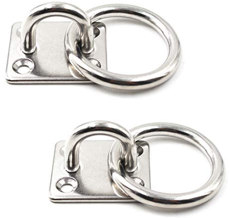 SeeRaphee Anclaje para Montaje en Pared de Techo Ancla Resistente Acero Inoxidable 304 5/16 8mm (2 Pezzi)