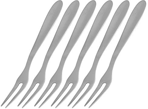 FACKELMANN 41487 Schneckengabeln 6 Stück aus INOX/Schnecken/Gabeln