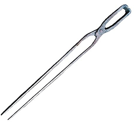 Tenaza de Forja Pinzas de Herrero Pinzas de Herrero de Punta Cuadrada 65cm 2.75kg Tenaza de Forja Para La Fabricación de Cuchillos Forja Del Yunque Del Herrero