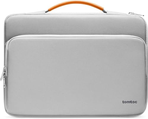 tomtoc 360° Laptoptasche für 15,6 Zoll Acer, ASUS, Dell, HP, Lenovo Laptop | 15,6 Laptop Tasche Hülle für Notebook Chromebook Ultrabook Computer, Wasserabweisend Rundumschutz Laptophülle Sleeve