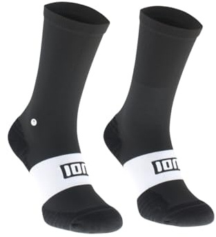 ION Bike Fahrrad Socken kurz schwarz 2025: Größe: 43-46