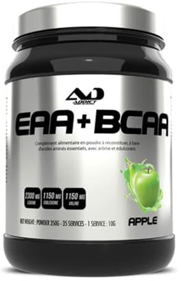 Addict Sport Nutrition | Eaa + Bcaa (350g) | EAA | Récupération maximale - Pomme
