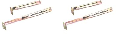 2 Set 2 Stück Sofa Hebescharnier Winkeleinstellung Scharnier Ratsche für Zeichenbrett 10 Gang 28,5 cm
