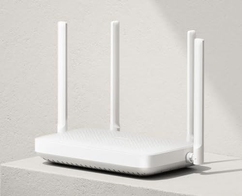 Xiaomi Router Ax1500 | Router Fibra Óptica 5GHz | Router con 128 MB de Memoria | Router Inalámbrico Doble Banda | Router Wifi con 4 Antenas Omnidireccionales | Color Blanco