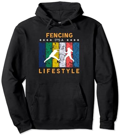 divertida camiseta Fencing It's a Lifestyle, regalo para esgrimistas Sudadera con Capucha