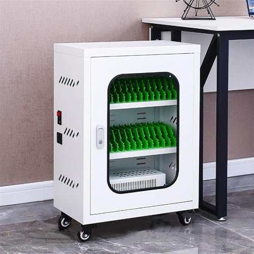 Multi-Port Mobile Phone Storage & Charging Cabinet with USB Charging Station for Conference & Office Use