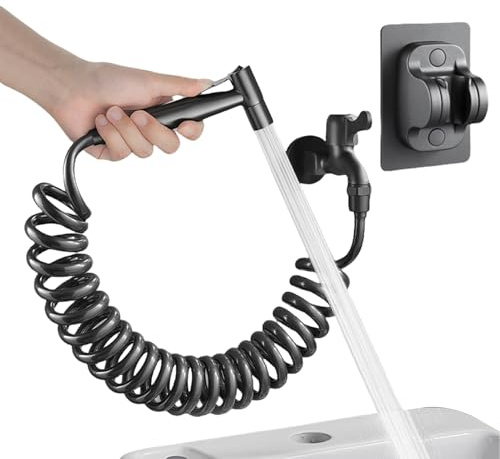 Doccetta Per Toilette | Spruzzatore Manuale per Pulizia del Water | Con Impugnatura Ergonomica, Accessori Bagno Risparmio Idrico, Per Pulizia e Cucina