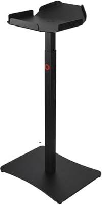 Adjustable Height Floor Stand for Portable Speakers Heavy Duty Metal Construction Secure Mounting Bracket with Installation Tools Easy Installation Stand