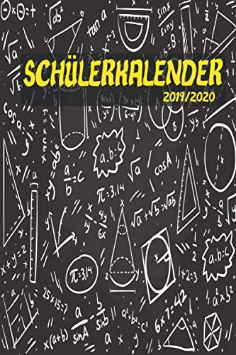 Schülerkalender 2019 2020: Liebevoll gestalteter Schüler Planer 2019/2020 von August bis August. Wochen und Monatsplaner mit Stundenplan und Kontakt ... Doppelseite. Terminplaner Kalender Semester h