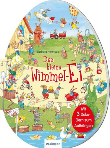 Das kleine Wimmel-Ei, mit Extra: Pappbuch in Ei-Format, süßes Ostergeschenk ab 3 Jahren