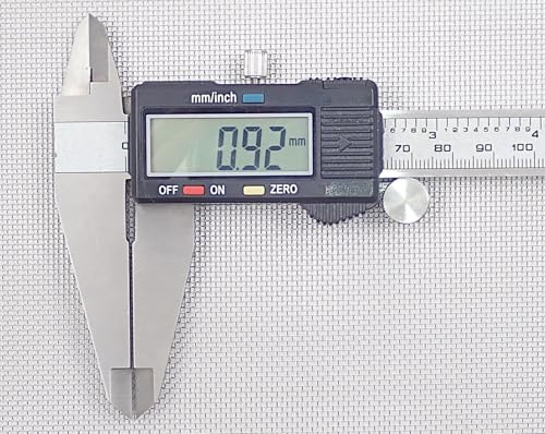 Tamaño de Agujero de 0.92mm - Acero Inoxidable 304L - Tamaño de Corte: 30cm x 30cm - 20 Recuento de Malla - Malla de Alambre Tejido