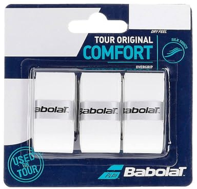 Babolat Tour Original X3 Overgrip In Weiss