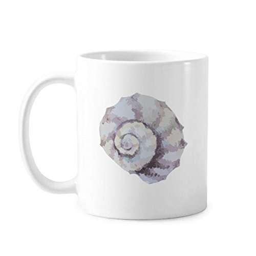 Bunte Tasse mit Schnecken-Illustration, Keramik, Kaffee, Porzellan