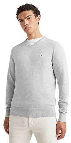 Tommy Hilfiger PIMA ORG CTN Cashmere V Neck